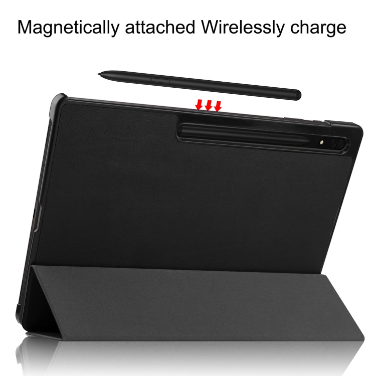 Custodia in pelle con supporto per Samsung Galaxy Tab S8 Ultra