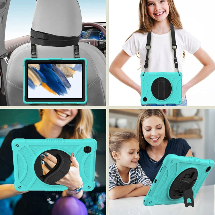 Custodia in silicone con presa rotante per Samsung Galaxy Tab A8
