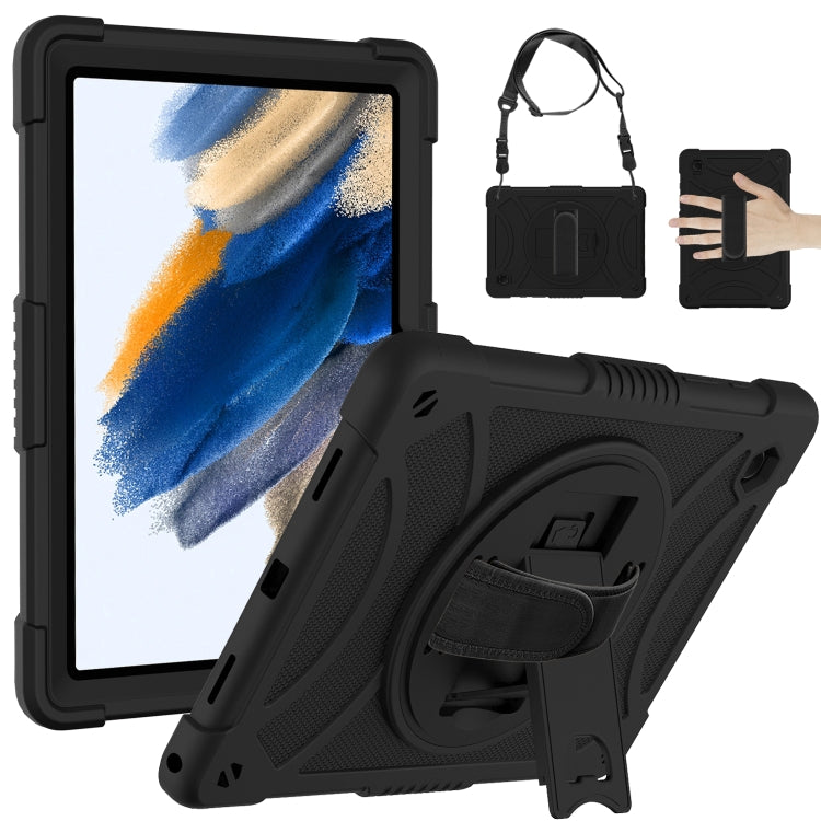Custodia in silicone con presa rotante per Samsung Galaxy Tab A8