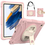 Custodia in silicone con presa rotante per Samsung Galaxy Tab A8