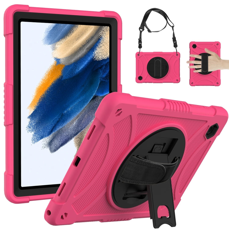 Custodia in silicone con presa rotante per Samsung Galaxy Tab A8