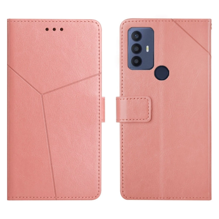 Custodia per telefono in pelle flip orizzontale con cuciture a Y, For Sharp Aquos V6 / V6 Plus
