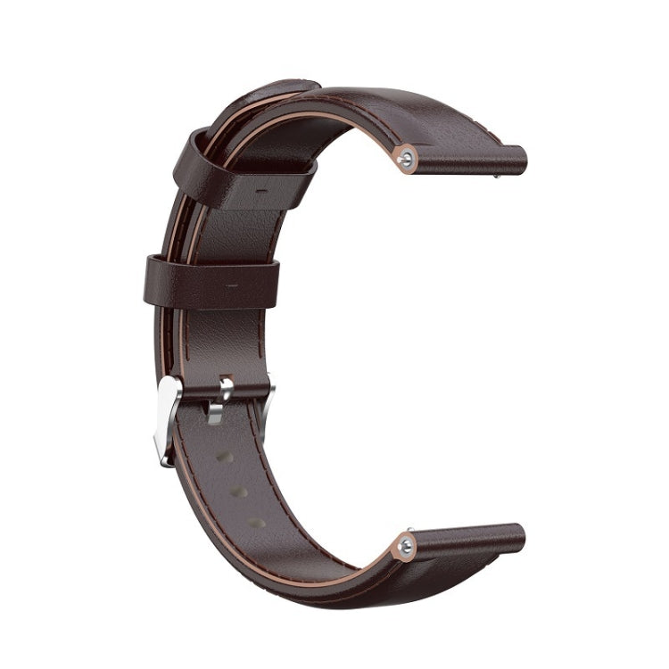 Cinturino in pelle cerata ad olio per Huawei B5