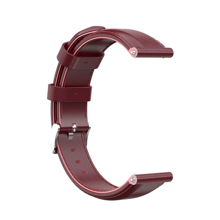 Cinturino in pelle cerata ad olio per Huawei B5