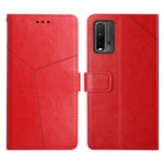 Custodia per telefono in pelle flip orizzontale con cuciture a Y, For Xiaomi Redmi 9, For Xiaomi Redmi 9A, For Xiaomi Redmi 9C, For Xiaomi Poco M3 / Redmi 9T