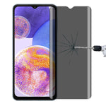 Pellicola vetro temperato anti-peeping per Samsung Galaxy A22 5G