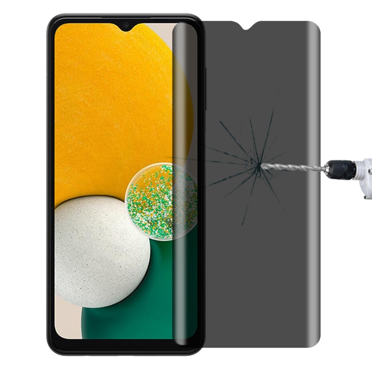 Pellicola vetro temperato anti-peeping per Samsung Galaxy A22 5G