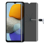 Pellicola vetro temperato anti-peeping per Samsung Galaxy A22 5G