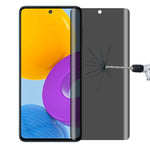 Pellicola vetro temperato anti-peeping per Samsung Galaxy A22 5G