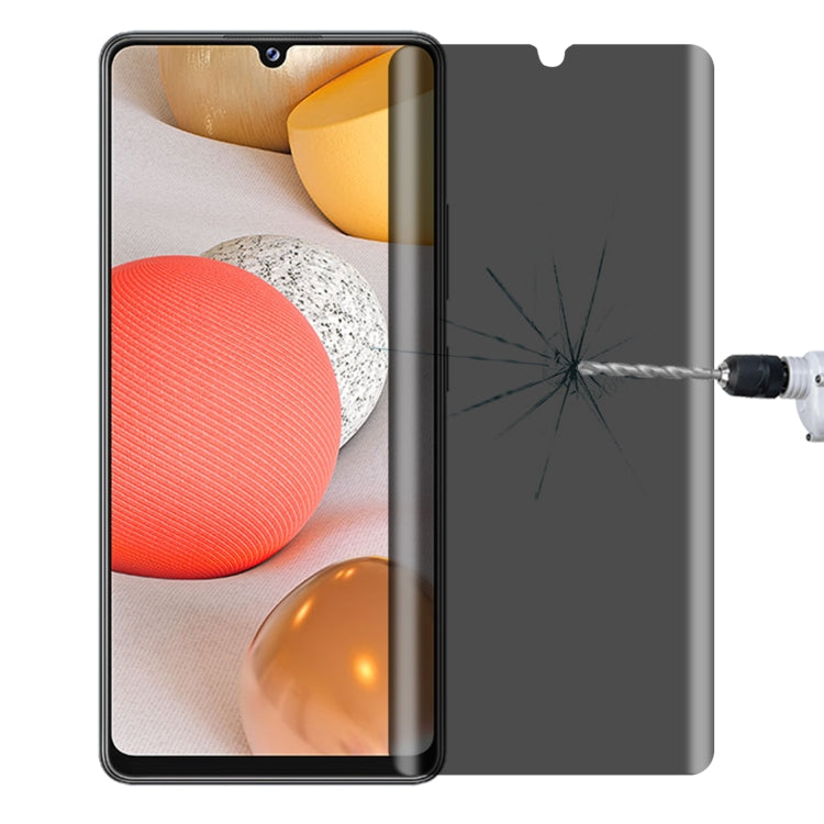 Pellicola vetro temperato anti-peeping per Samsung Galaxy A22 5G