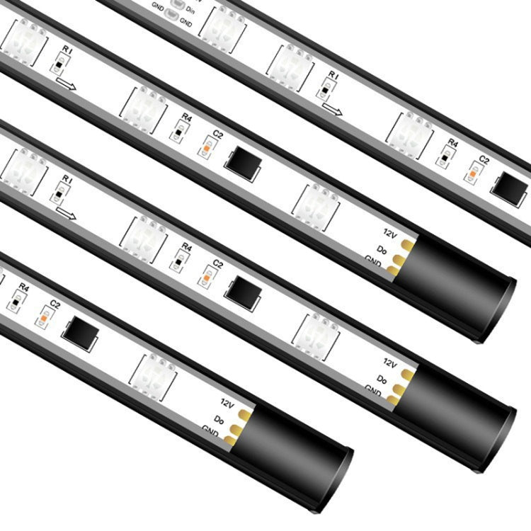 Luci LED per auto con controllo vocale 12V 30W
