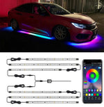 Luci LED per auto con controllo vocale 12V 30W