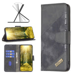 Custodia per telefono in pelle PU con texture coccodrillo abbinata, For Nokia G11 / G21