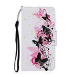 Custodia in pelle con motivo a disegno colorato, For Samsung Galaxy A02, For Samsung Galaxy A03s US Version