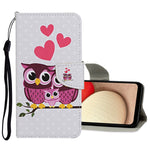 Custodia in pelle con motivo a disegno colorato, For Samsung Galaxy A53 5G, For Samsung Galaxy S21 FE 5G
