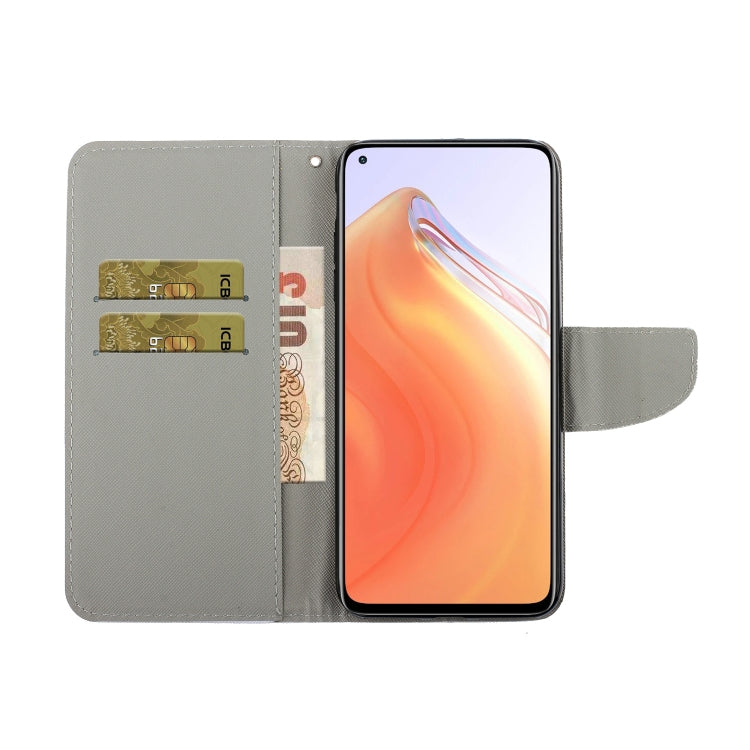 Custodia in pelle con motivo colorato per Xiaomi Redmi Note 11 China e Xiaomi