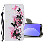 Custodia in pelle con motivo colorato per Xiaomi Redmi Note 11 China e Xiaomi