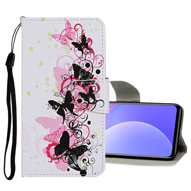 Custodia in pelle con motivo colorato per Xiaomi Redmi Note 11 China e Xiaomi