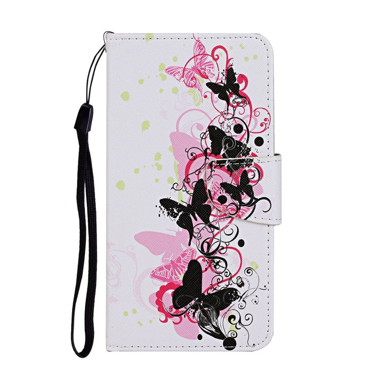 Custodia in pelle con motivo colorato per Xiaomi Redmi 10 2022 e K40