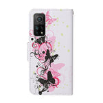 Custodia in pelle con motivo colorato per Xiaomi Mi 10T / 10T Pro e Lite 5G
