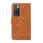 Custodia per cellulare in pelle con motivo goffrato stile etnico per Xiaomi