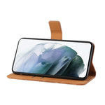 Custodia per cellulare in pelle con motivo goffrato stile etnico per Xiaomi