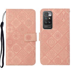 Custodia per cellulare in pelle con motivo goffrato stile etnico per Xiaomi