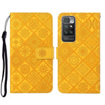 Custodia per cellulare in pelle con motivo goffrato stile etnico per Xiaomi