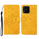 Custodia per cellulare in pelle con motivo goffrato stile etnico per Xiaomi