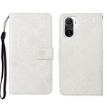 Custodia per cellulare in pelle con motivo goffrato stile etnico per Xiaomi