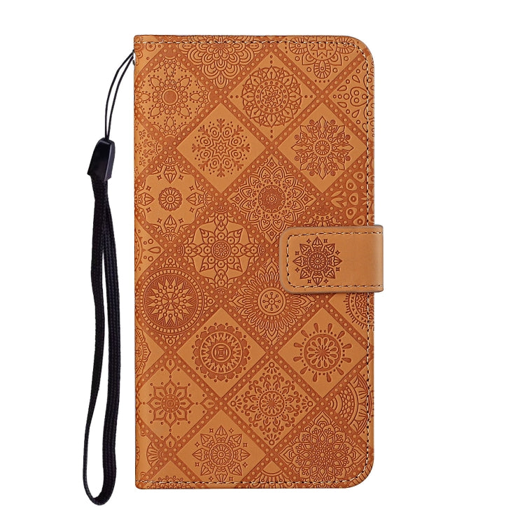 Custodia pelle goffrata stile etnico per Xiaomi Mi 11T
