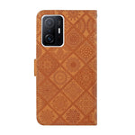 Custodia pelle goffrata stile etnico per Xiaomi Mi 11T