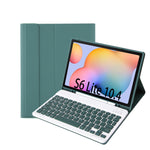 Custodia tastiera Bluetooth in pelle con slot penna per Samsung Galaxy Tab S6