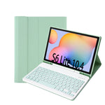 Custodia tastiera Bluetooth in pelle con slot penna per Samsung Galaxy Tab S6