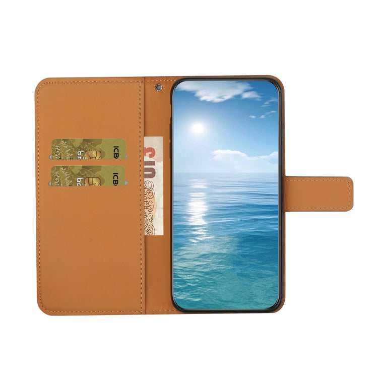 Custodia per cellulare in pelle con motivo goffrato stile etnico, For Samsung Galaxy A73 5G, For Samsung Galaxy S22+ 5G, For Samsung Galaxy S22 Ultra 5G