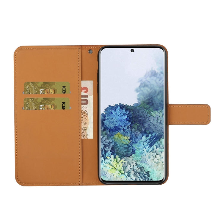 Custodia per cellulare in pelle con motivo goffrato stile etnico, For Samsung Galaxy S22 5G