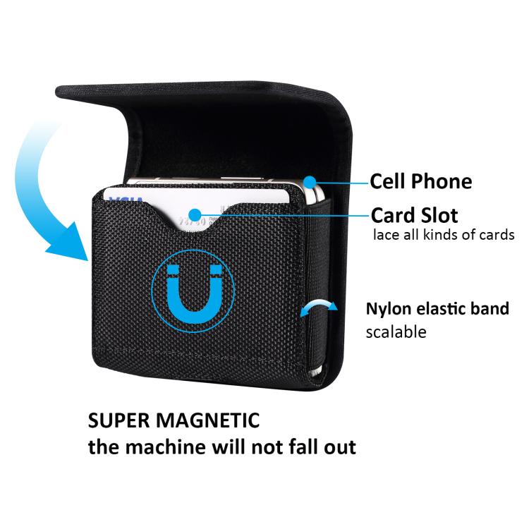 Custodia pieghevole con slot per schede universale per smartphone