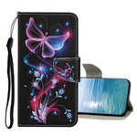 Custodia in pelle con motivo a disegno colorato, For Xiaomi Redmi Note 11 Pro 4G