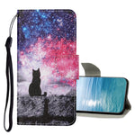 Custodia in pelle con motivo a disegno colorato, For Xiaomi Redmi Note 11 Pro 4G