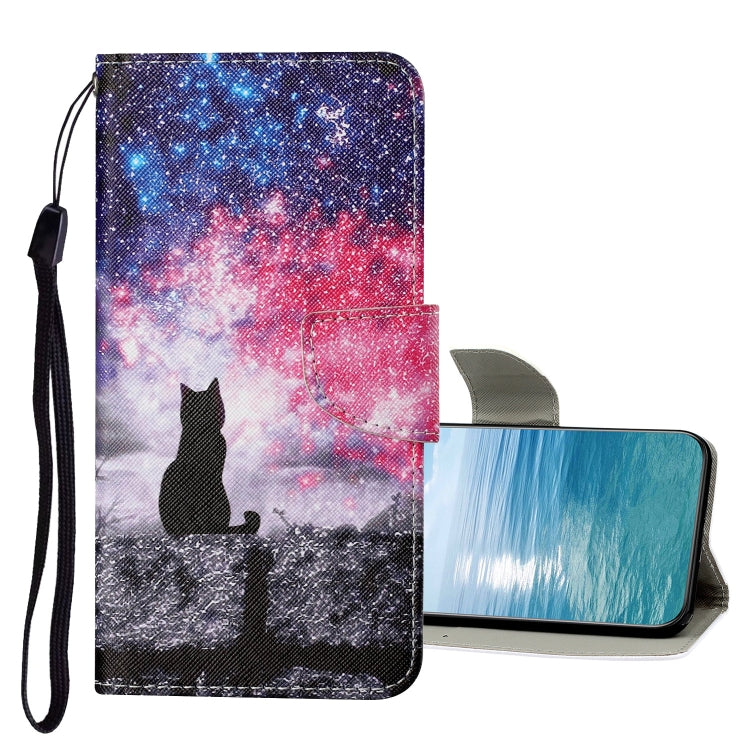 Custodia in pelle con motivo a disegno colorato, For Xiaomi Redmi Note 11 Pro 4G