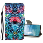 Custodia in pelle con motivo a disegno colorato, For Xiaomi Redmi Note 11 Pro 4G