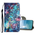 Custodia in pelle con motivo a disegno colorato, For Xiaomi Redmi Note 11 Pro 4G