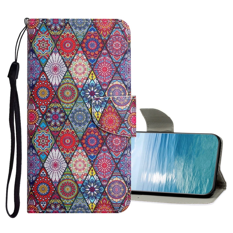 Custodia in pelle con motivo a disegno colorato, For Xiaomi Redmi Note 11 Pro 4G