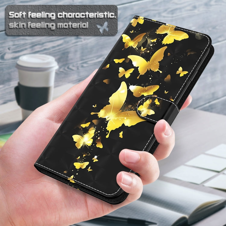 Custodia pelle flip modello pittura 3D per OPPO A54 5G e A74 5G