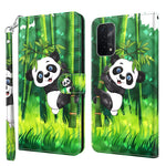 Custodia pelle flip modello pittura 3D per OPPO A54 5G e A74 5G