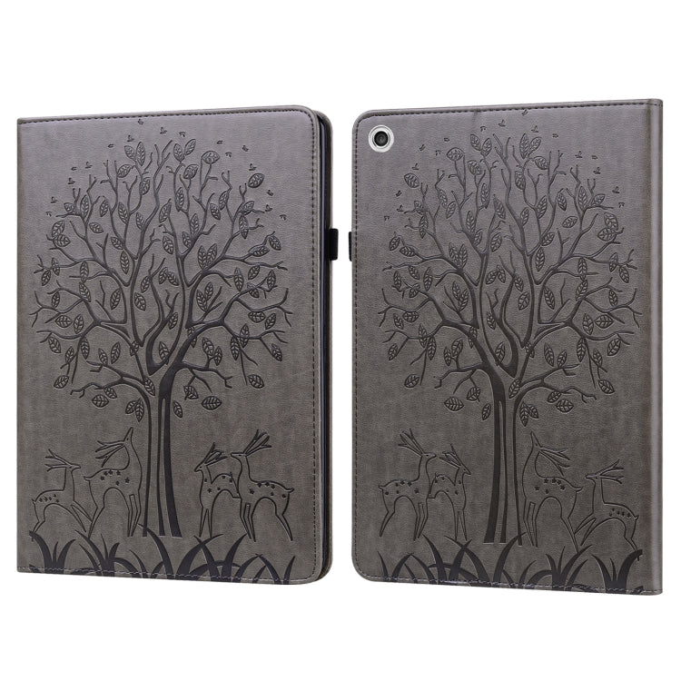 Custodia tablet in pelle goffrata con supporto per Lenovo M10 Plus 3rd Gen
