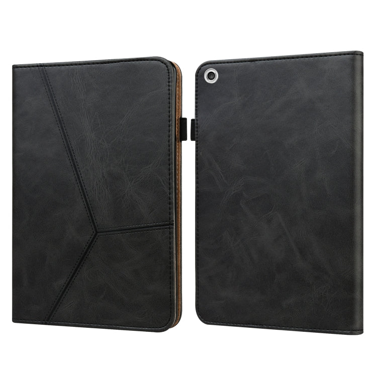 Custodia per tablet in pelle goffrata a righe per Lenovo M10 Plus 3rd Gen