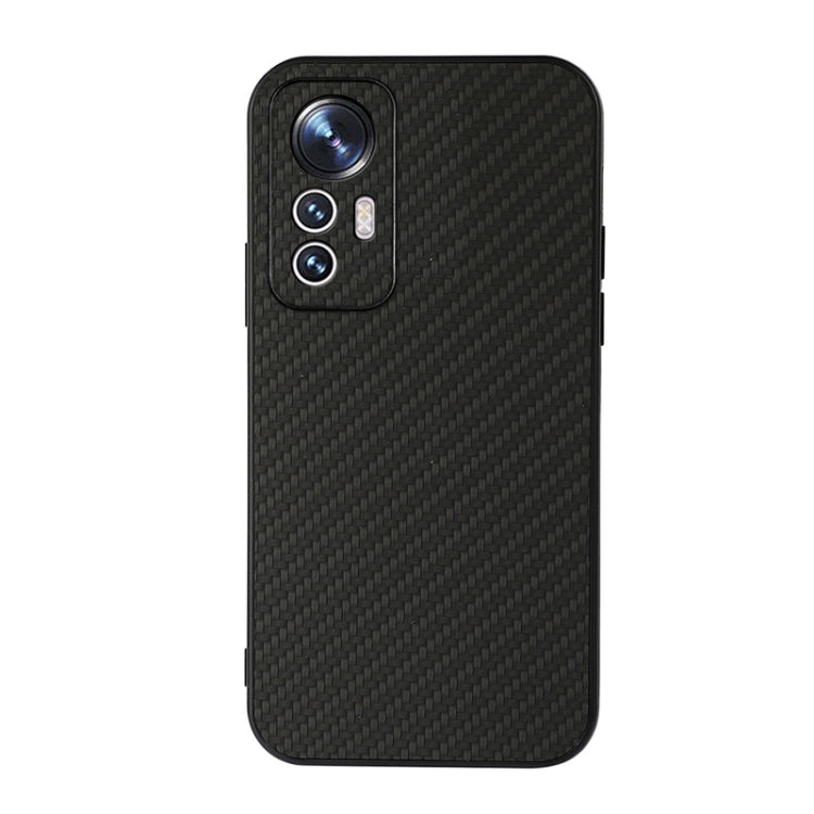 Custodia antiurto in fibra di carbonio con foro accurato per Xiaomi Mi 12 Lite