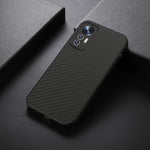 Custodia antiurto in fibra di carbonio con foro accurato per Xiaomi Mi 12 Lite