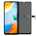 Pellicola vetro temperato anti-peeping per smartphone compatibili